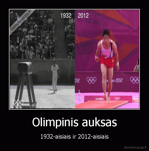 olimpinis, auksas,gimnastika,palyginimas
