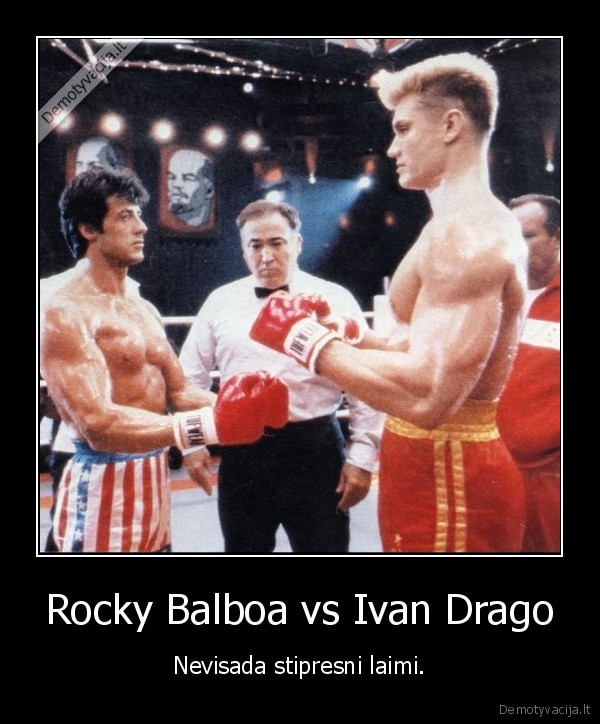 Rocky Balboa vs Ivan Drago