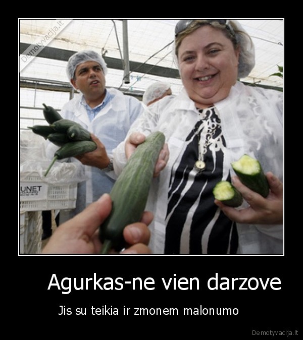     Agurkas-ne vien darzove