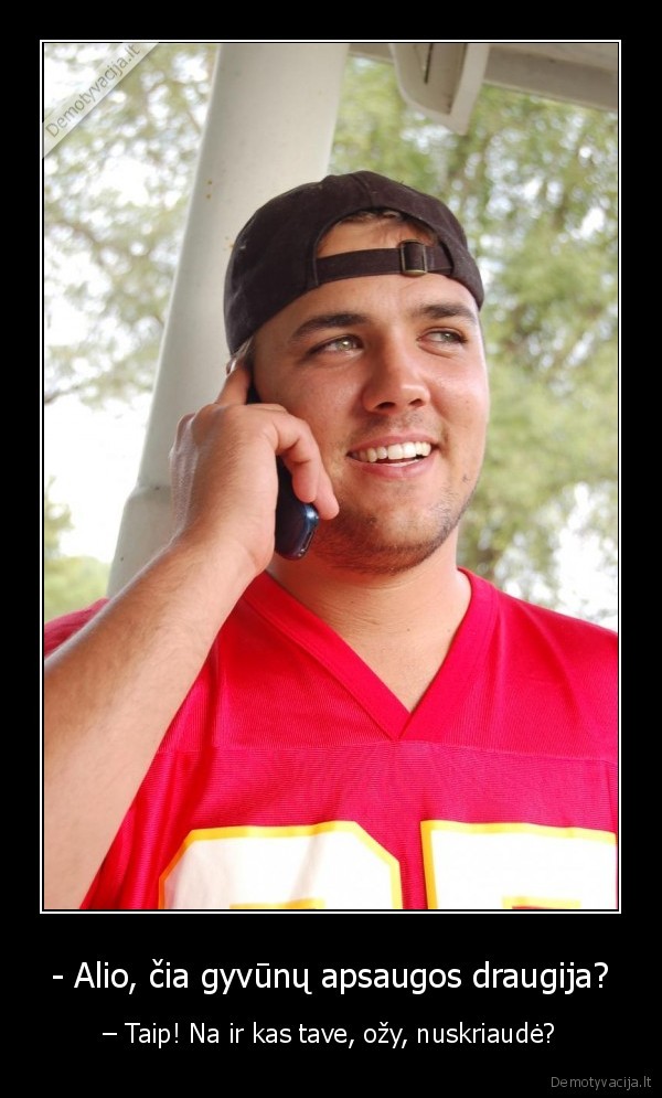 - Alio, čia gyvūnų apsaugos draugija?