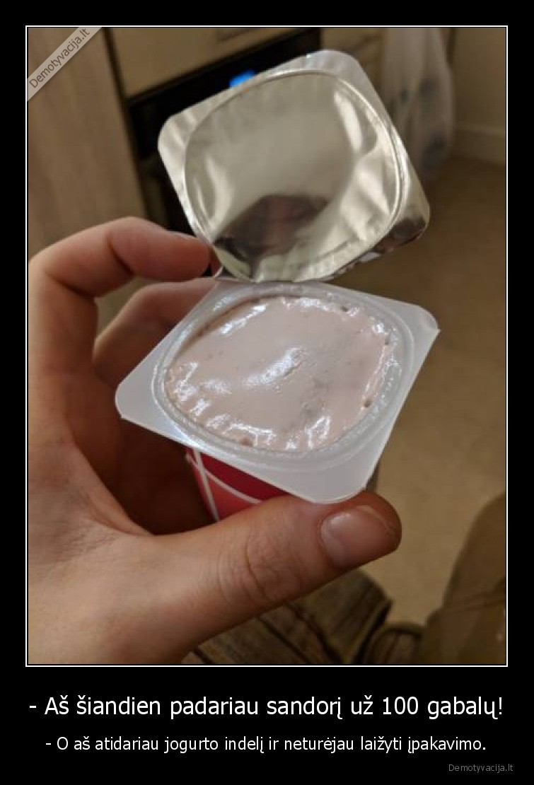 jogurtas,sandoris,ipakavimas