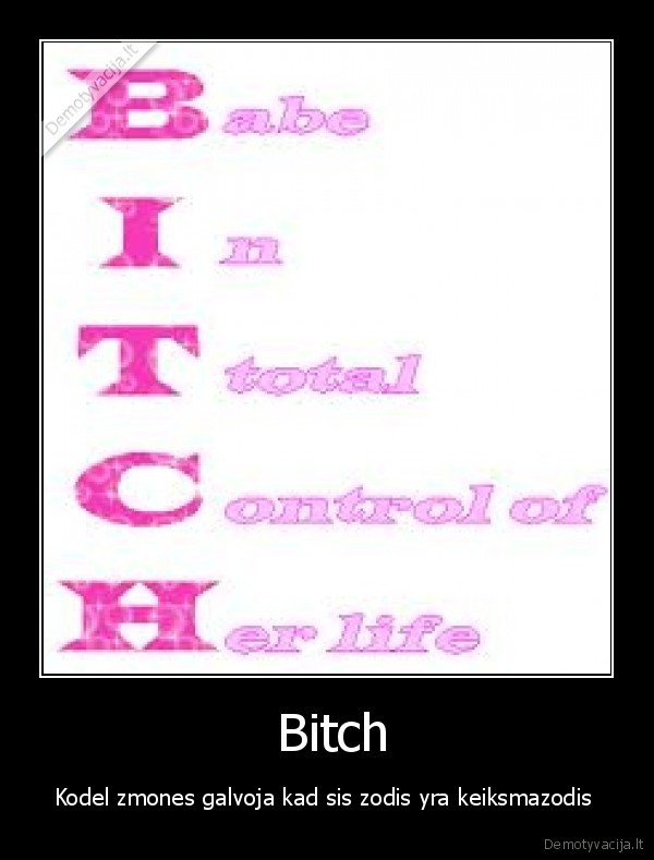  Bitch