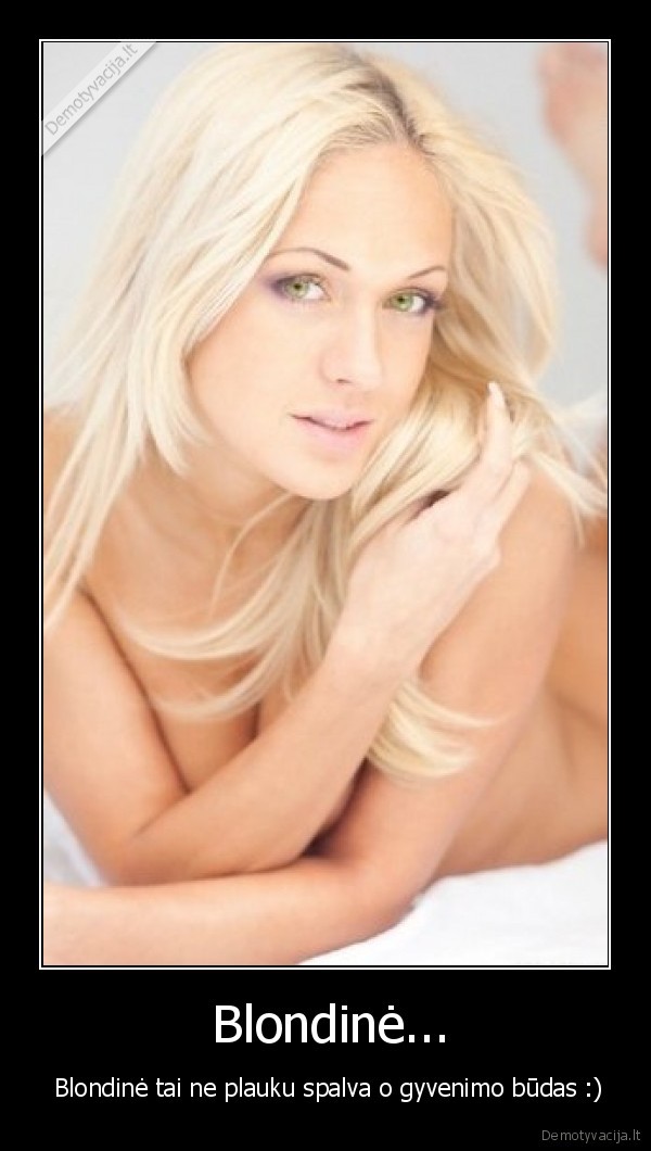 blondine,kvailumas,gyvenimas