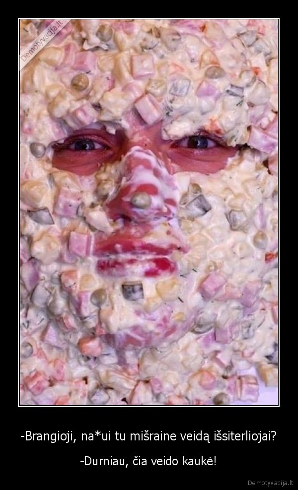 veido, kauke,misraine, ant, veido