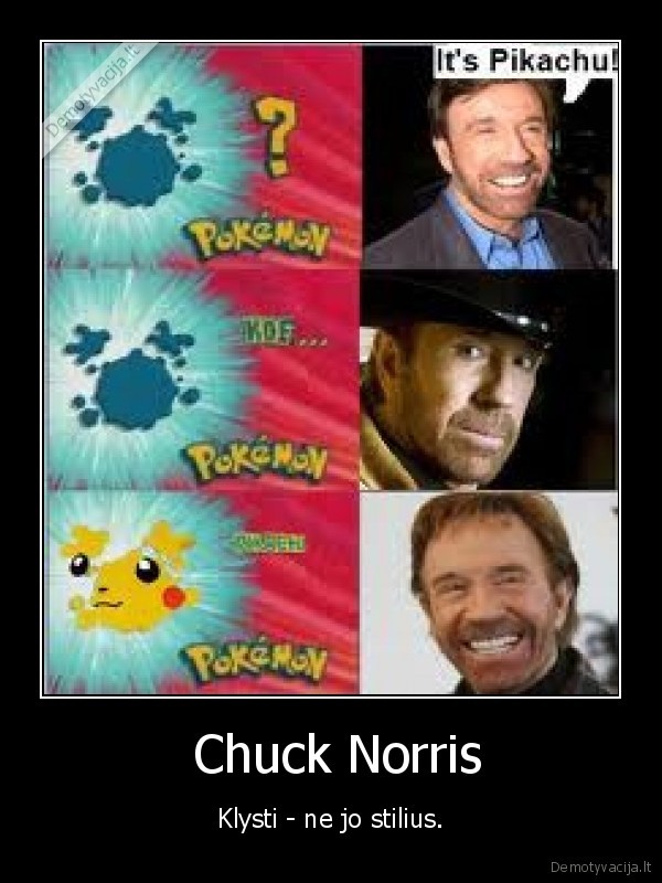chuck, norris,chuck,norris,pikachu