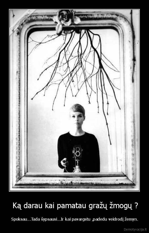  Ką darau kai pamatau gražų žmogų ?