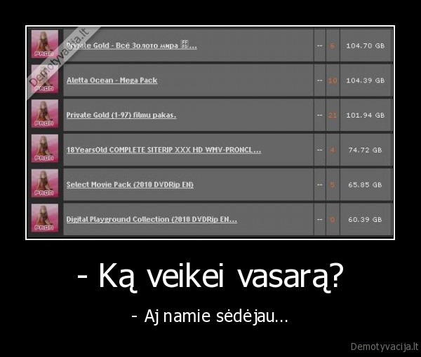 - Ką veikei vasarą?