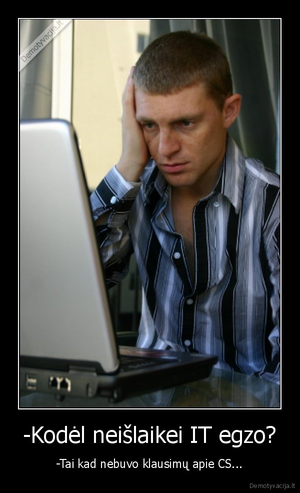 informatika,egzas,it,vbe, 2013