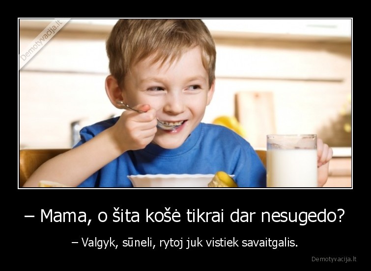 maistas,mama,sunus,kose,savaitgalis