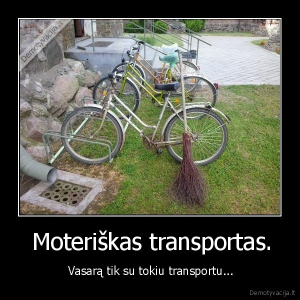 vasara,dviratis,sluota
