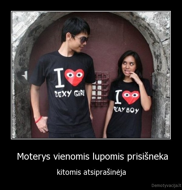  Moterys vienomis lupomis prisišneka
