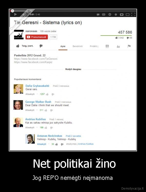  Net politikai žino