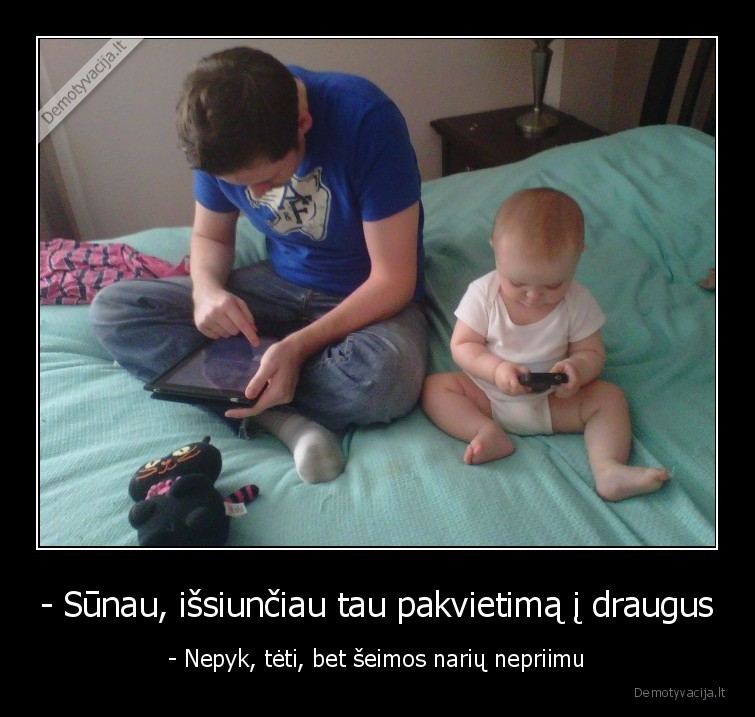 draugai,pakvietimas,tevai,vaikai,socialiniai, tinklai