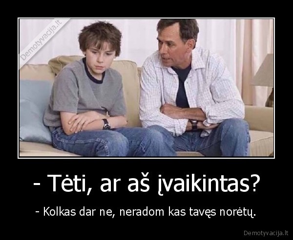 tetis,vaikas,ivaikinimas