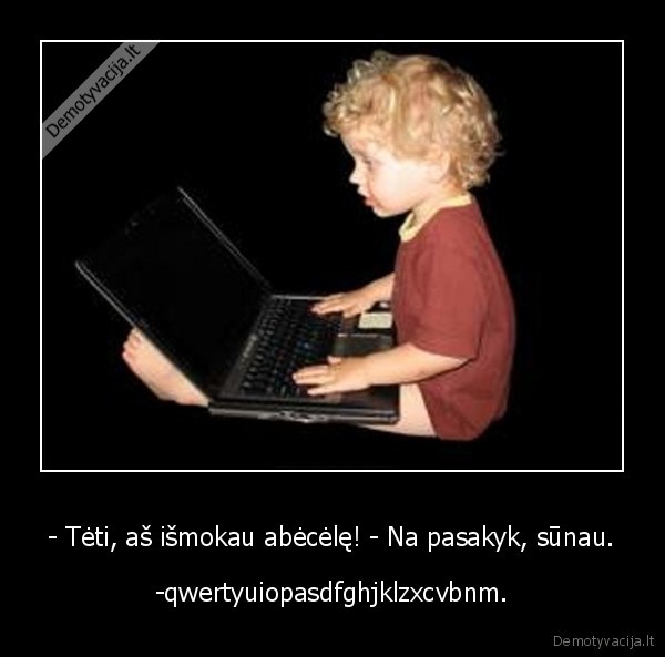 abecele,kompiuteris,klaviatura