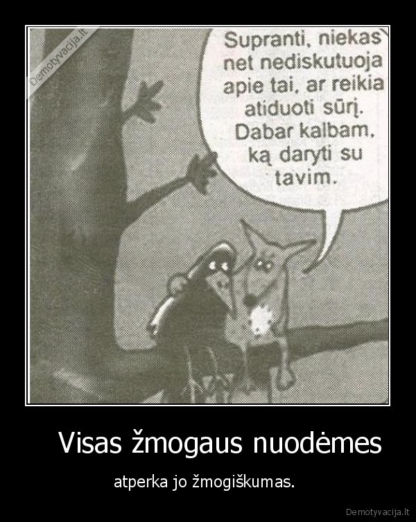 nuodemes,zmogiskumas., suris