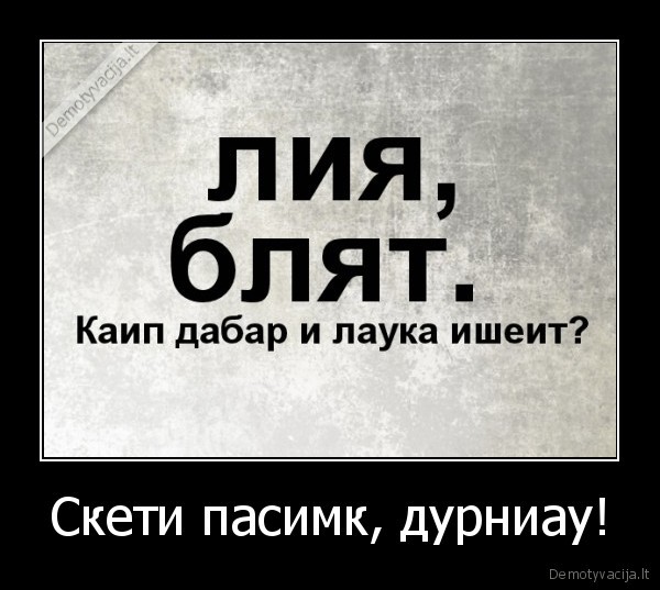 Скети пасимк, дурниау!