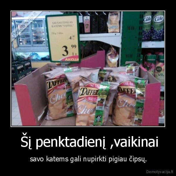 penktadienis,vaikinai,kates,cipsai