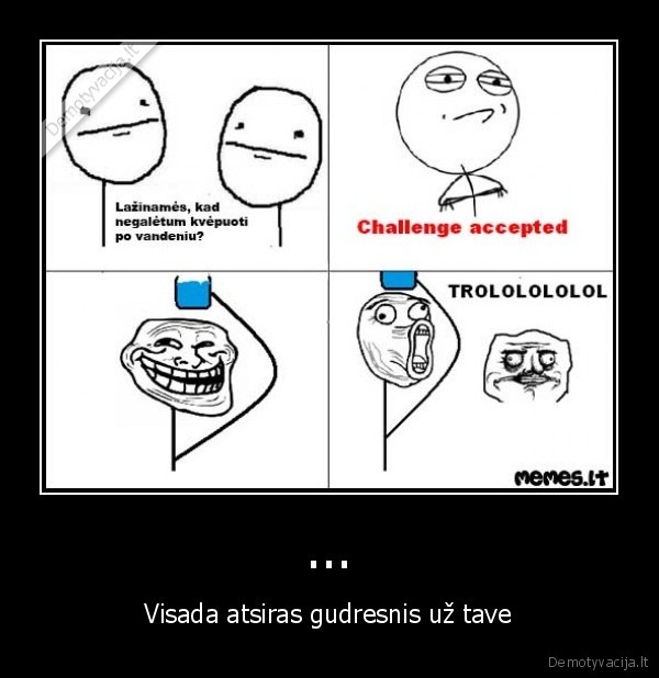 trololo, face, trolis, lol, vanduo, sluoikas