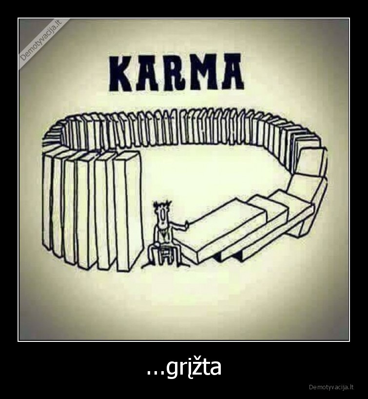 karma,grizta,paveikslelis,apie, karma