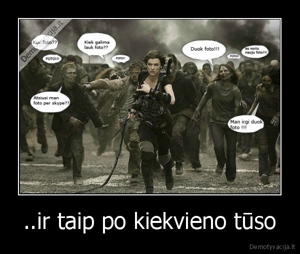 ..ir taip po kiekvieno tūso