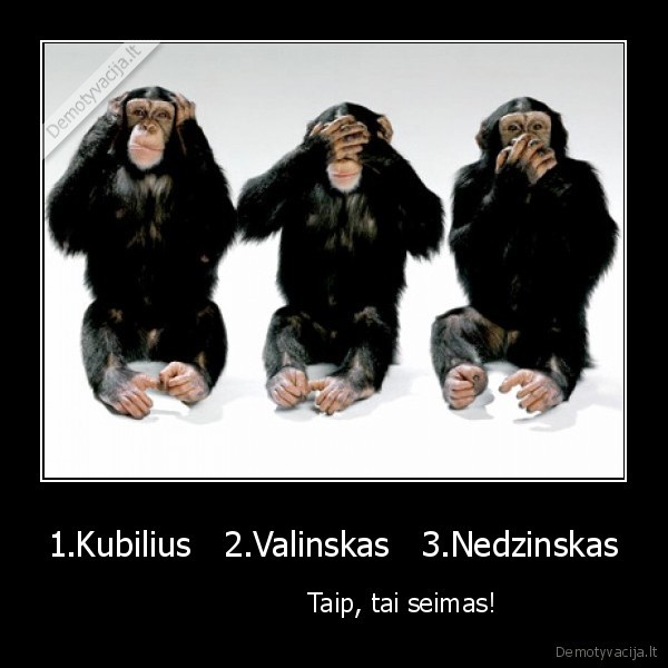 1.Kubilius   2.Valinskas   3.Nedzinskas