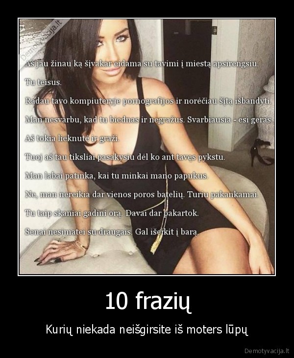 frazes,moterys,moteriska, logika