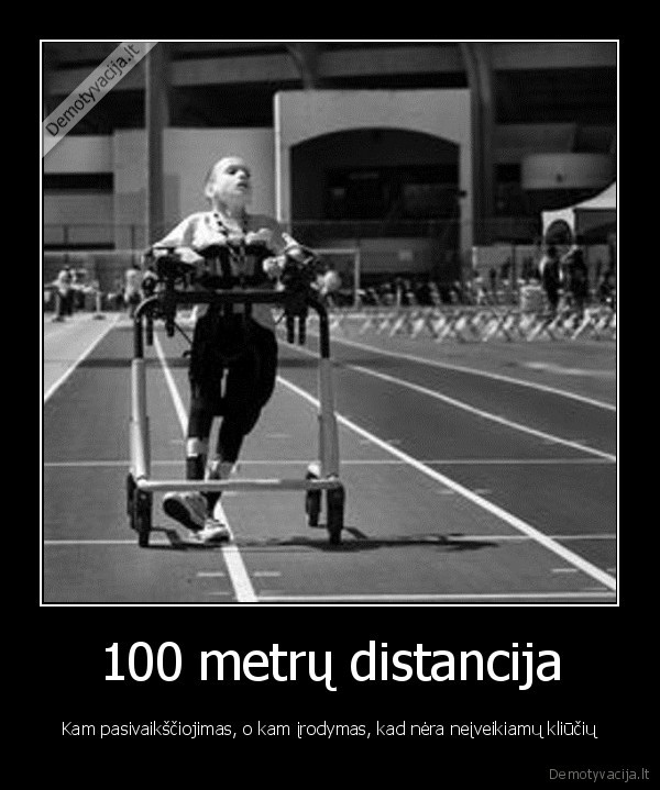 100 metrų distancija