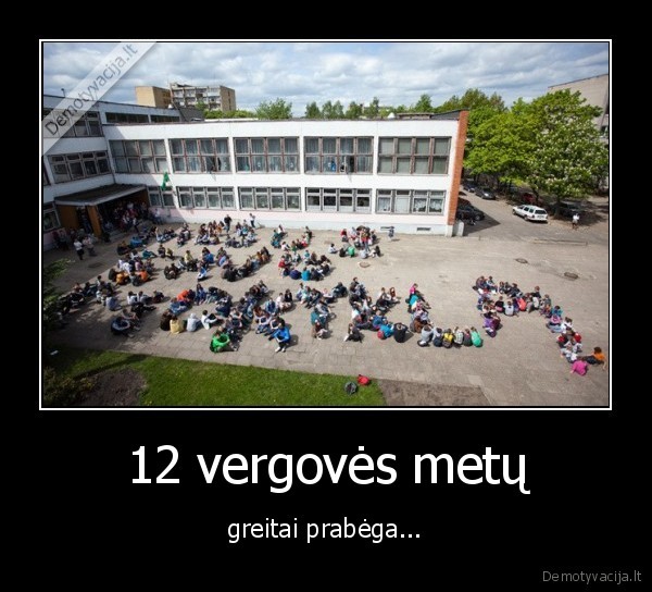 12,vergove,metai,mokykla
