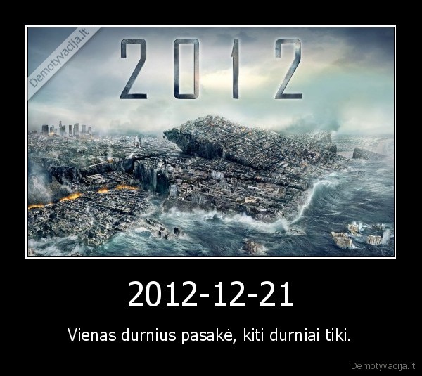 majai, pasaulio, pabaiga