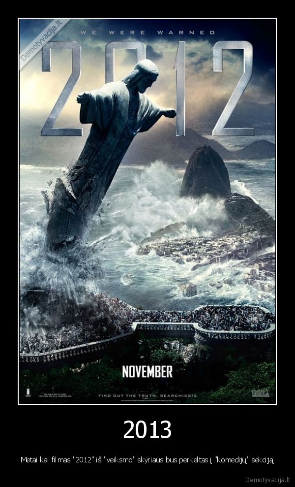filmai,filmas,2012,2013,pasaulio,pabaiga