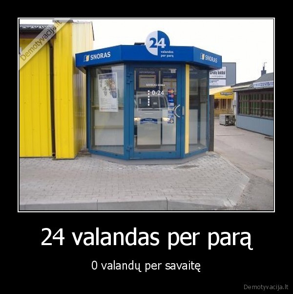 24 valandas per parą