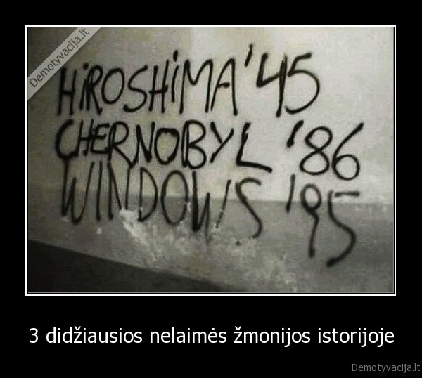 3 didžiausios nelaimės žmonijos istorijoje