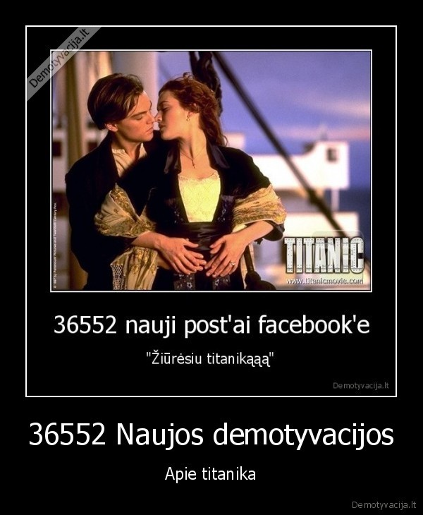 nusibodot, su, savo, titaniku