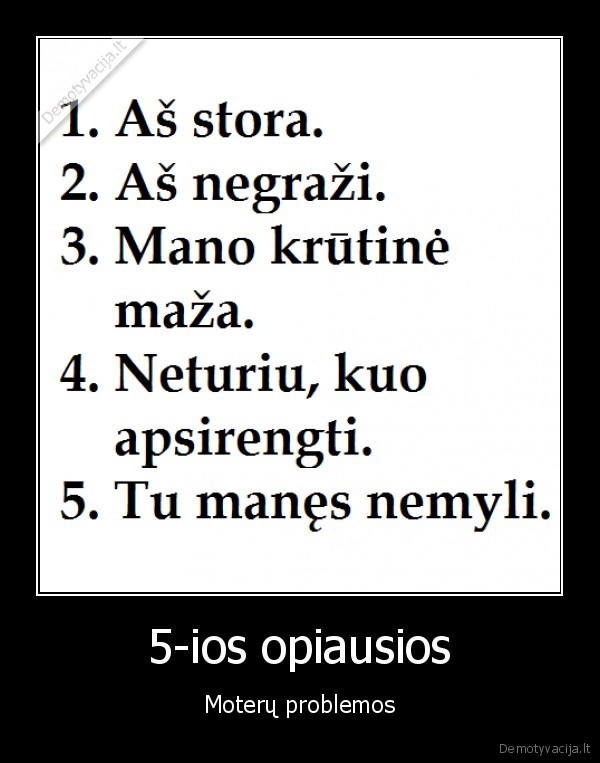 5-ios opiausios
