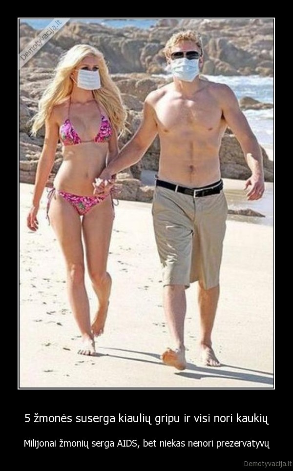 kiauliu,gripas,milijonas,5,kauke,prezervatyvas