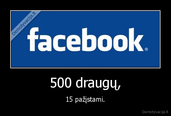 500 draugų,