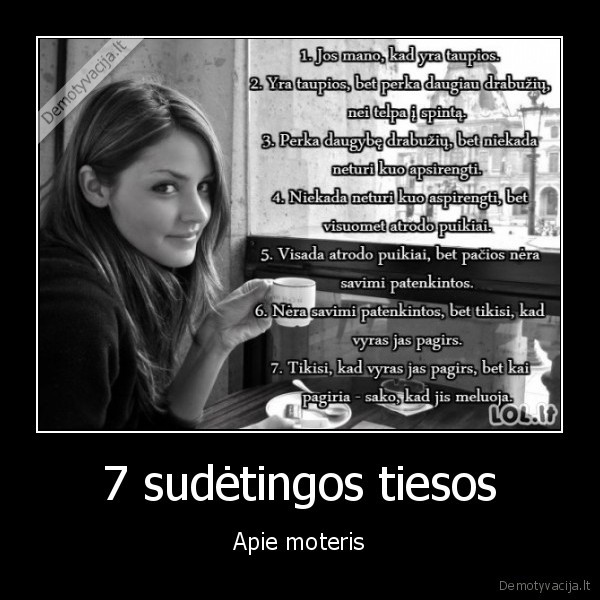 moteriska, logika,juokingos, moterys