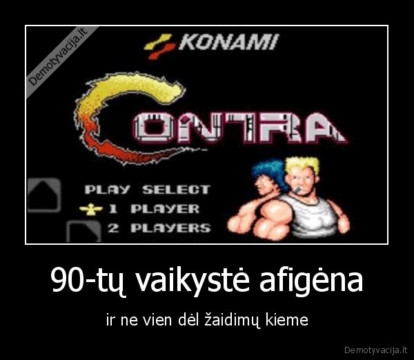 90-tų vaikystė afigėna