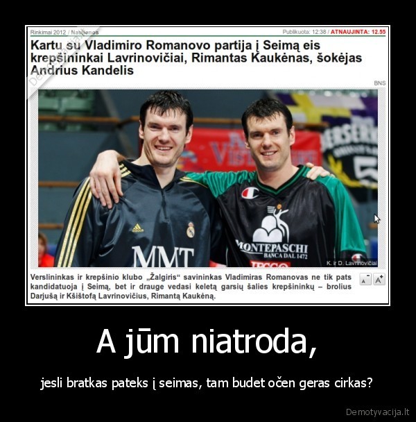 laurinoviciai, eina, i, seima