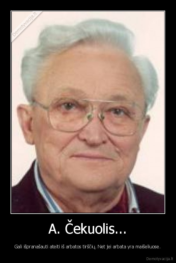 algimantas,cekuolis,arbata