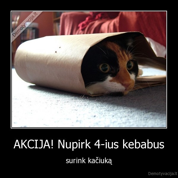 AKCIJA! Nupirk 4-ius kebabus
