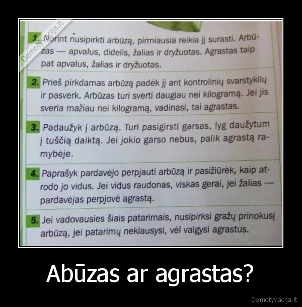 Abūzas ar agrastas?