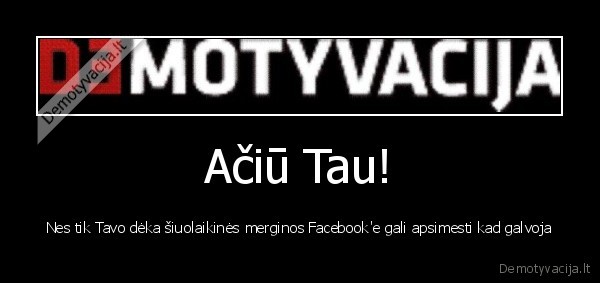 Ačiū Tau!