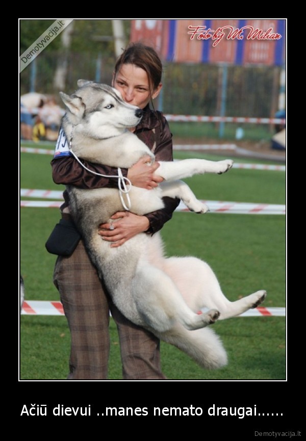 Ačiū dievui ..manes nemato draugai......