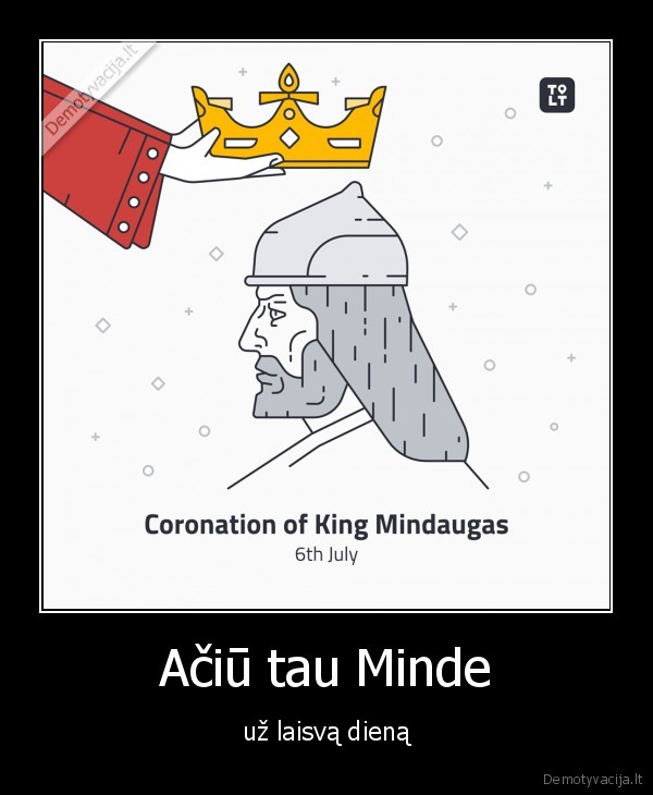 mindaugas,karunavimas,liepos, 6