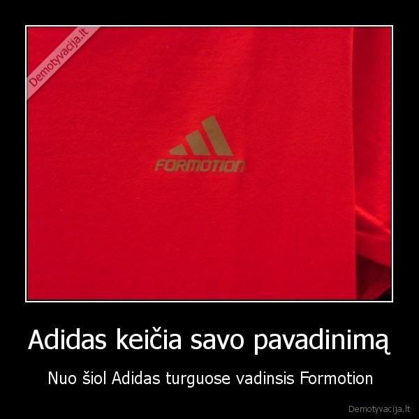 Adidas keičia savo pavadinimą