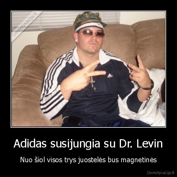 Adidas susijungia su Dr. Levin