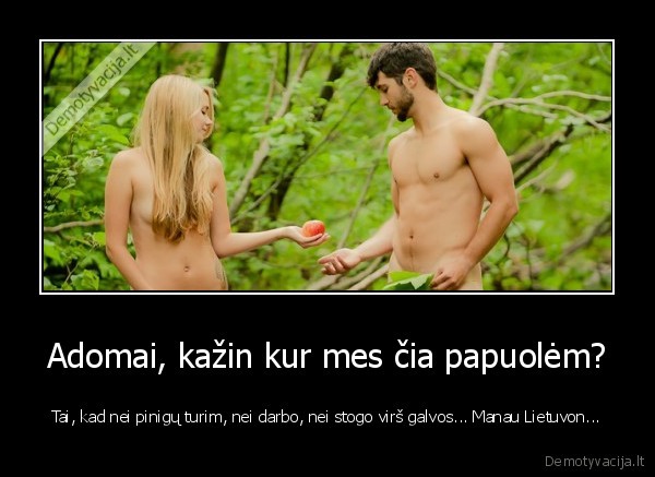 lietuva,nedarbas,adomas, ir, ieva