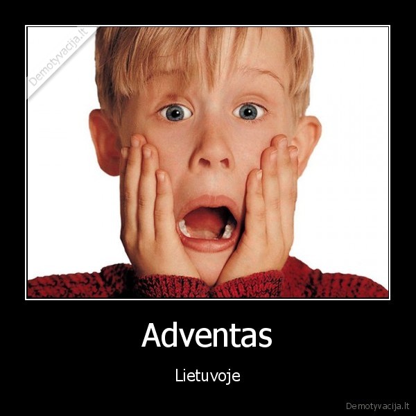 adventas, vienas, namuose